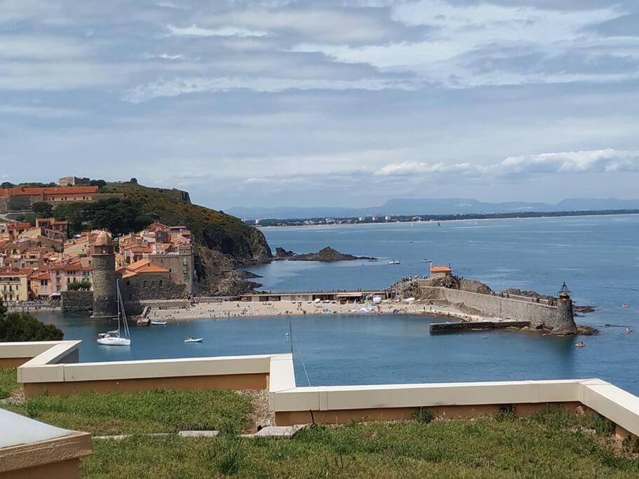 Location Vue Mer Du Samedi Au Samedi, Clim, Parking, Piscine, Plage Collioure Extérieur photo